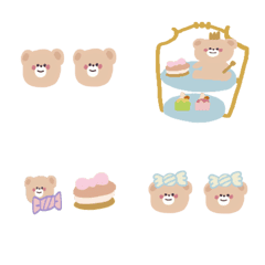 Dessert bear