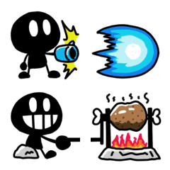 Shadowman game emoji
