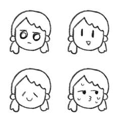 Michiru's handwritten emoji