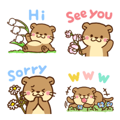 Otter ♡ Setiap hari merasakan bunga