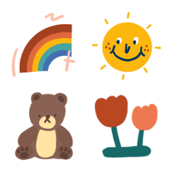 a piece of my happy life (emoji)
