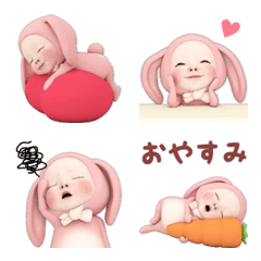 Rabbit Towel[#1]Emoji