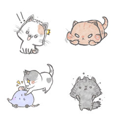 Cute little cats Emoji
