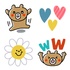 My favorite cub bear emojis.