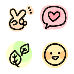 Colorful daily simple emoji 2