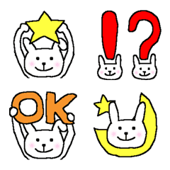 Cute Rabbit  Emoji