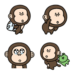 Surreal Monkey Emoji