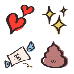 Simple, Casual, DailyLife Emoji 01