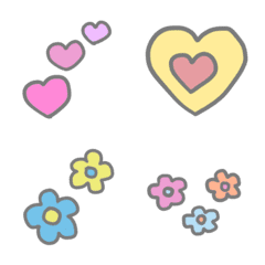 Heart and Flower Emoji