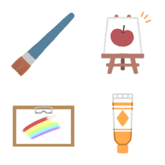 Simple and cute emoji by art club