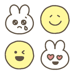 a rabbit and smile
