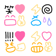 messy emoji