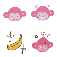 Cute Pink Monkey
