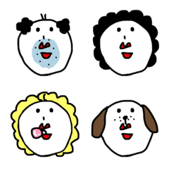 Whiteman family Emoji