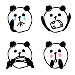 rakugaki panda Emoji