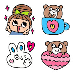 Various emoji 718 adult cute simple