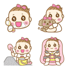 Cute☆Girl (1-2歳児)ポニーテール vol.1