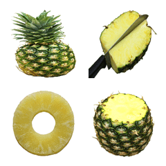 Pineapple emoji.