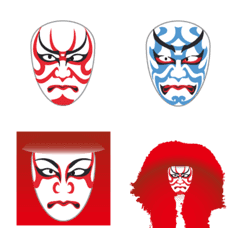歌舞伎『隈取り』日本文化 01