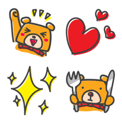 Teddy Kuma Bear Emoji