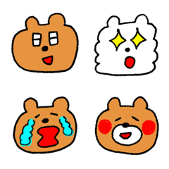 It's a bear emoji