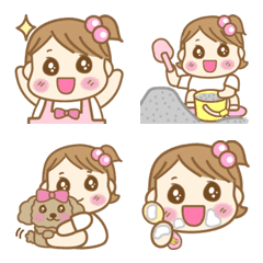 Cute☆Girl (1-2歳児)外ハネヘアー vol.1