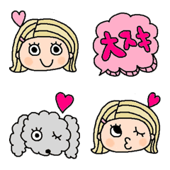 Various emoji 720 adult cute simple