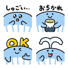 Cute whale Emoji 2