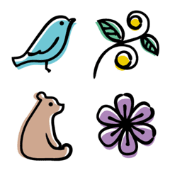 Plant and animal emoji