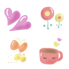fluffy cute emoji2