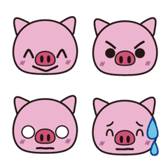 Cute pig face 001