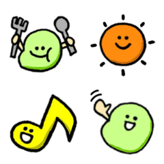 Cuddly bean Emoji