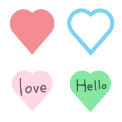 Translucent heart emoji