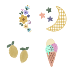 Water color style Emoji