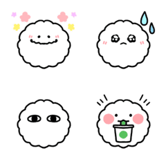 Fluffy thing emoji that appears on talk