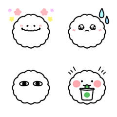 Fluffy thing emoji that appears on talk