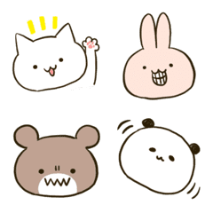 Cat and Various animal Emoji