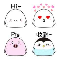 Mochi-kun Everyday Cute Emoji