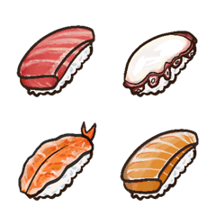 SUSHI STICKERS