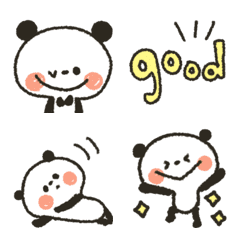 crayon panda emoji