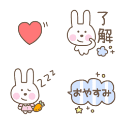 rabbit mainichi emoji2