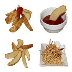 Fried potato emoji