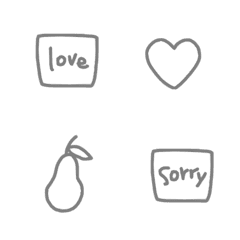 Simple Emoji with animals 6