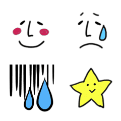 Cute and simple Emoji.