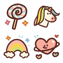 Cute Pastel Fantasy Emoji