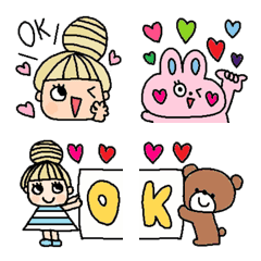 Various emoji 751 adult cute simple