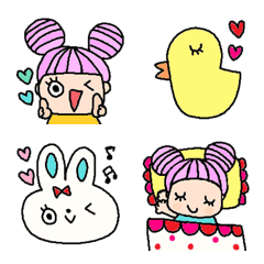 Various emoji 753 adult cute simple