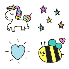 Various emoji 762 adult cute simple