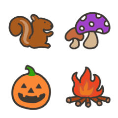 for autumn emoji