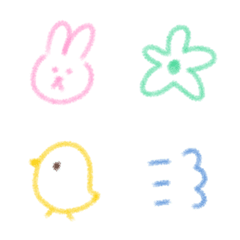 kindergarten crayon emoji